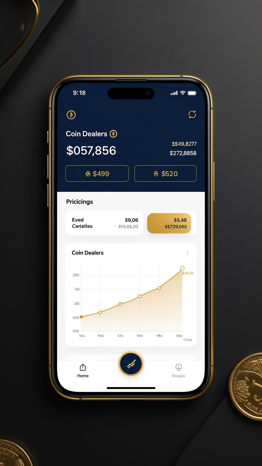 NumisDesk app screenshot